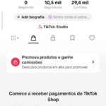 Contas TikTok Shop -10K Seguidores orgânico -- O melhor da ALPHA