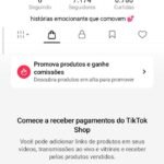 CONTA COM TIKTOK SHOP ATIVO + 7.1K DE SEGUIDORES PRONTA PARA VENDER NO TIKTOK SHOP MUITO ENGAJADA!!! Tá subindo muito!! (Oferta imperdível)