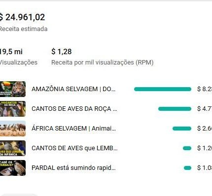 CANAL YOUTUBE MONETIZADO 100K SUBS | +18.5 MILHÕES DE VIEWS | ALTO ENGAJAMENTO 🦁🔥