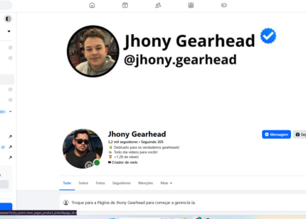 Página Monetizada no Facebook à Venda – Pronta para Gerar Receita com +3.200 seguidores reais