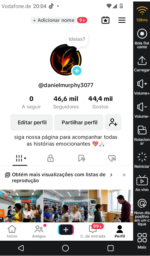 CONTA TIKTOK ALEMANHA MONETIZADA + 46,6K DE SEGUIDORES MUITO VIRAL PRONTA PARA GANHAR EM EURO!!! (Oferta única)