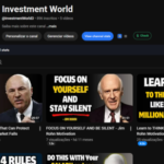 Canal dark finanças 896 inscritos