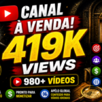🚀 CANAL YOUTUBE À VENDA – NICHO MISTÉRIO (ALTO ENGAJAMENTO E VIRALIZAÇÃO)