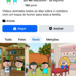 Página do Facebook 203 mil seguidores muito engajada Monetização de Conteúdo