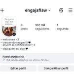 PERFIL DO INSTAGRAM com 122 Mil Seguidores