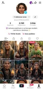 NOVO E ENGAJADO - PERFIL 2.7K + TIK TOK SHOP (SEM DOC, LIMPO E PERSONALIZÁVEL)