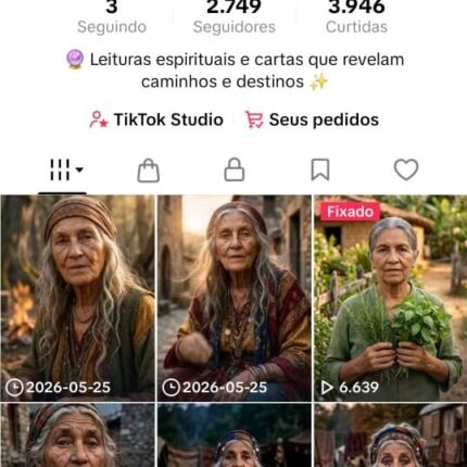 NOVO E ENGAJADO - PERFIL 2.7K + TIK TOK SHOP (SEM DOC, LIMPO E PERSONALIZÁVEL)