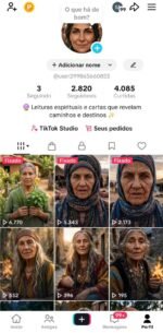 NOVA E ENGAJADA! CONTA 2.800+ PERFEITA PARA TIK TOK SHOP (SEM DOC, LIMPA, PERSONALIZÁVEL)