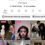 Conta do Tik tok perfil viral