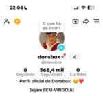 CONTA TIKTOK COM +560K DE SEGUIDORES