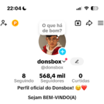 CONTA TIKTOK COM +560K DE SEGUIDORES