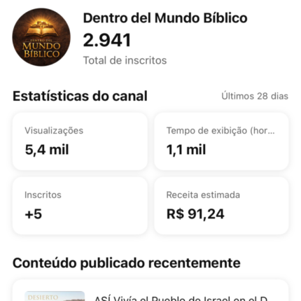 CANAL DARK ESPANHOL MONETIZADO!
