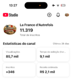 CANAL DARK FRANCES 4 MESES CRIADO E JÁ ME RENDEU 32 MIL REAIS