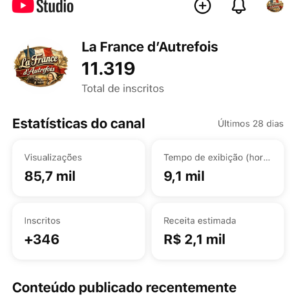 CANAL DARK FRANCES 4 MESES CRIADO E JÁ ME RENDEU 32 MIL REAIS