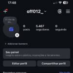 Conta do insta, gravava vídeo de free Fire porém parei