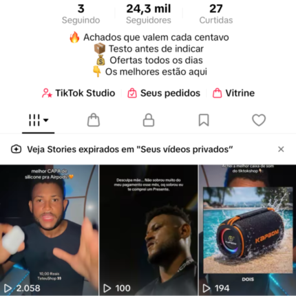 🔥TIKTOK MONETIZADO +24K Seguidores + TIKTOK SHOP ATIVO!