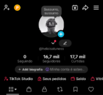 🔥 Conta TikTok 16,7k • TikTok Shop BR Ativa • Monetizada • Pronta para Faturar