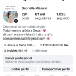 INSTA BLOGUEIRA ENGAJAMENTO TOP OPORTUNIDADE!! Com 61 Mil Seguidores