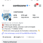 Instagram bombado Com 272 Mil Seguidores
