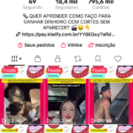 Conta TikTok monetizada 18k