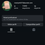 Conta Instagram +7.000 seguidores