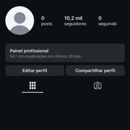 Conta Instagram +7.300 seguidores