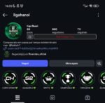 Conta de Instagram super engajada