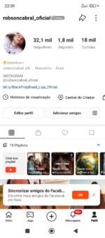 Conta Kawai 32 mil seguidores