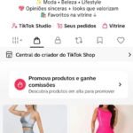 Conta TikTok Shop ativa à venda — nicho moda, beleza e lifestyle feminino. 5.043 seguidores reais