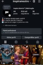 Inspira Mestre 79 mil seguidores- Motivação/ Engajamento altíssimo - Imagem 4