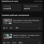 Canal com 28mil inscritos
