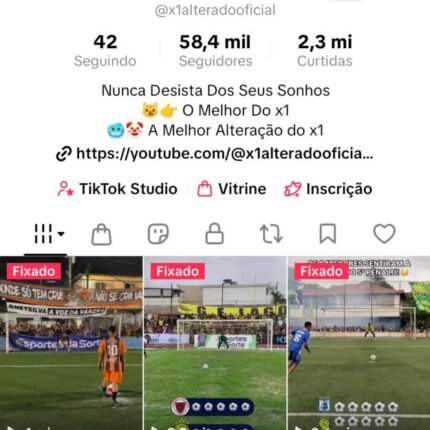 Conta tiktok