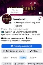 Página nicho novelas