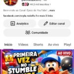 CANAL DO YOUTUBE