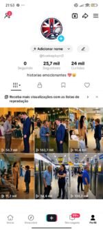 🇬🇧 CONTA TIKTOK REINO UNIDO MONETIZADA + 25,7K DE SEGUIDORES MUITO ENGAJADA PRONTA PARA GANHAR EM LIBRA!!! (Oferta imperdível)