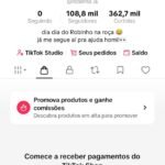 (TIKTOK SHOP) SEM DOCUMENTO 108 mil seguidores