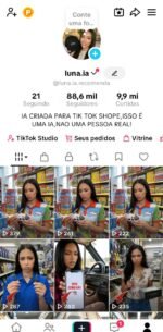 Conta TikTok 88K