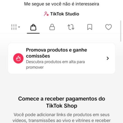 Conta de Tiktok shop nicho de fazendeiro 2k seguidores 