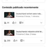 🇩🇪 VENDO ESSE CANAL DA ALEMANHA EM IDIOMA ALEMÃO QUE TEM ALTO CPM E RPM APÓS A MONETIZAÇÃO APENAS 200 REAIS SÓ POR HOJE PRA VENDER LIGEIRO QUEM COMPRAR AINDA VOU DAR DE BRINDE TODOS OS ARQIIVOS PROMPTS E O APP CAPCUT PRO TUDO QUE É PRECISO PARA JA COMEÇAR A CRIAR OS VIDEOS E POSTAR OBS: TOU SEM TEMPO PRA TÁ POSTANDO NELE QUEM COMPRAR TEM QUE JÁ FOCAR EM POSTAR OS VIDEOS POIS NÃO TENHO TEMPO PARA POSTAR NO CANAL🇩🇪