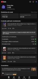 Canal YouTube Shorts Viral – 770 Mil Views / 1.4K Inscritos 🚀