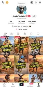 🔥 SÓ HOJE! TikTok 18.7K Alto Engajamento + Shop Ativo e Sem Documentos!