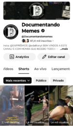 Canal Youtube 87 Mil Inscritos Não Monetizado!
