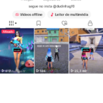 CONTA DO TIK TOK COM 1,1K DE SEGUIDORES.