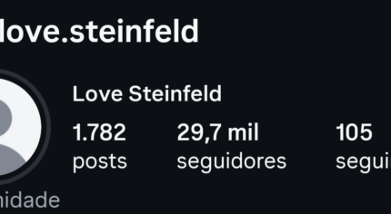Conta do Instagram Página de fã (que você pode mudar)