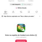 Conta tiktok 9K brasileiros reais