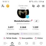 Conta tiktok shop