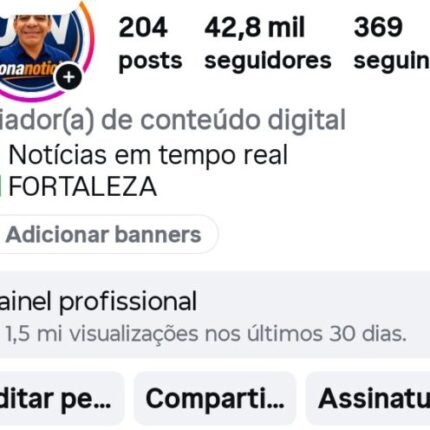 Instagram de notícias