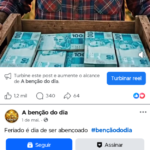 Página Benção do Dia engajadissima top