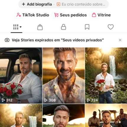 Conta BR TIK TOK SHOPPING 2 K de seguidores