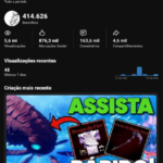 CANAL COM 400 MIL INSCRITOS